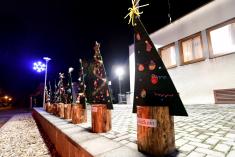 Rozsvícení vánočního stromku dne 1.12. 2019