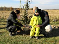 Sázení stromů nově narozeným dětem 30.10.2021