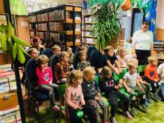 lesní pedagogika v knihovně 