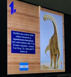Přednáška pro ZŠ Kvasiny - dinosauři 